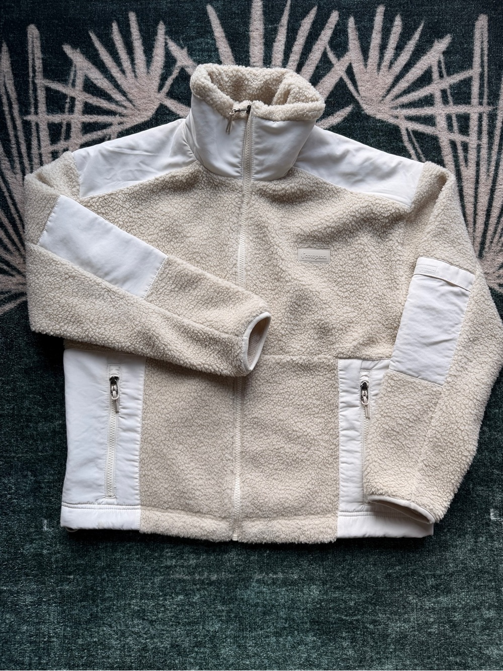 cotopaxi Cream Sherpa Fleece Jacket